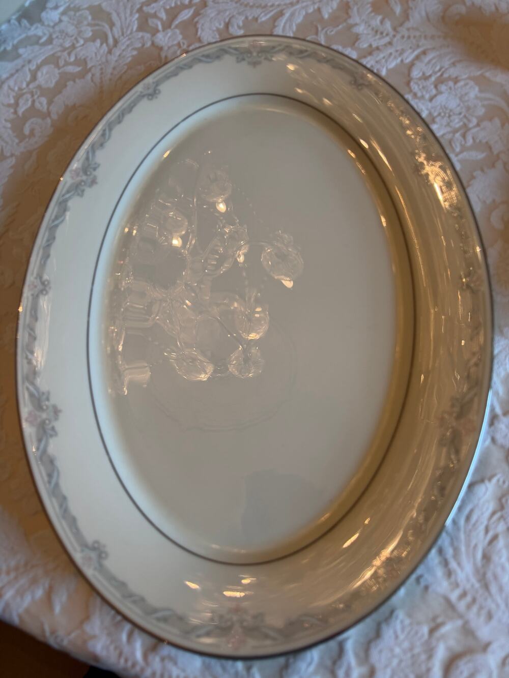 Lenox Kingston large serving platter 16" USA